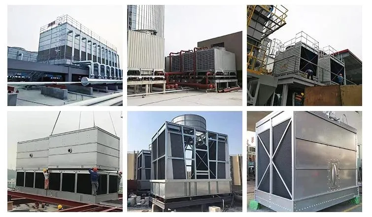 Customizable PVC PP Cooling Tower Fill Blocks Cross Flow Cooling Tower Film Fills Media