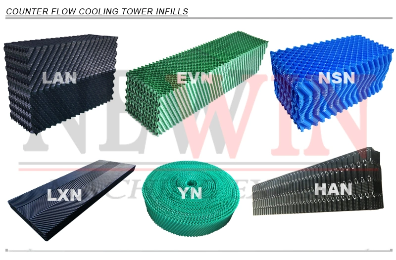 High Temperature PP Fills/Infill for Round Type Cooling Tower