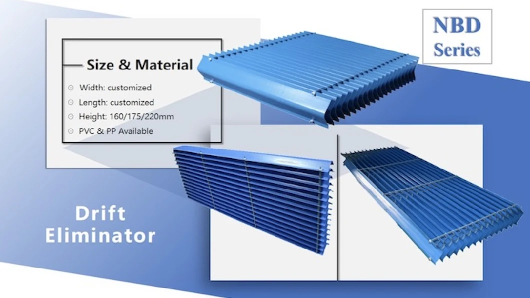 Newin V Type Series Drift Eliminator for Counter Flow Cooling Tower