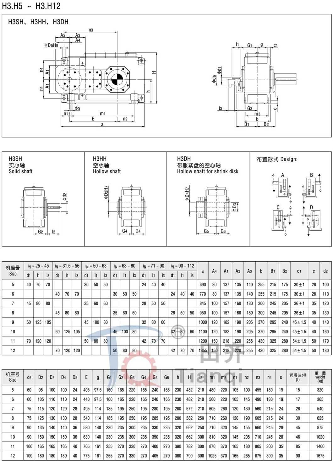 PV Series Crane Industry Transmission B Models Large and Medium Sized Industrial Cooling Tower Gear Boxes