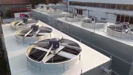 Motore ventilatore Siemens con torre di raffreddamento ad acqua a circuito chiuso a bassa rumorosità